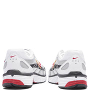 P-6000 - White/Varsity Red/ Metallic Platinum