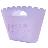 All The Things Lavender Jelly Tote