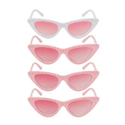 Bride & Babes Bachelorette & Wedding Novelty Glasses (4 ct)