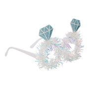 Bridal Bling Bachelorette & Wedding Novelty Glasses