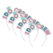 Bridal Party Headband Bundle - Bride & I Do Crew (5-Piece Set)