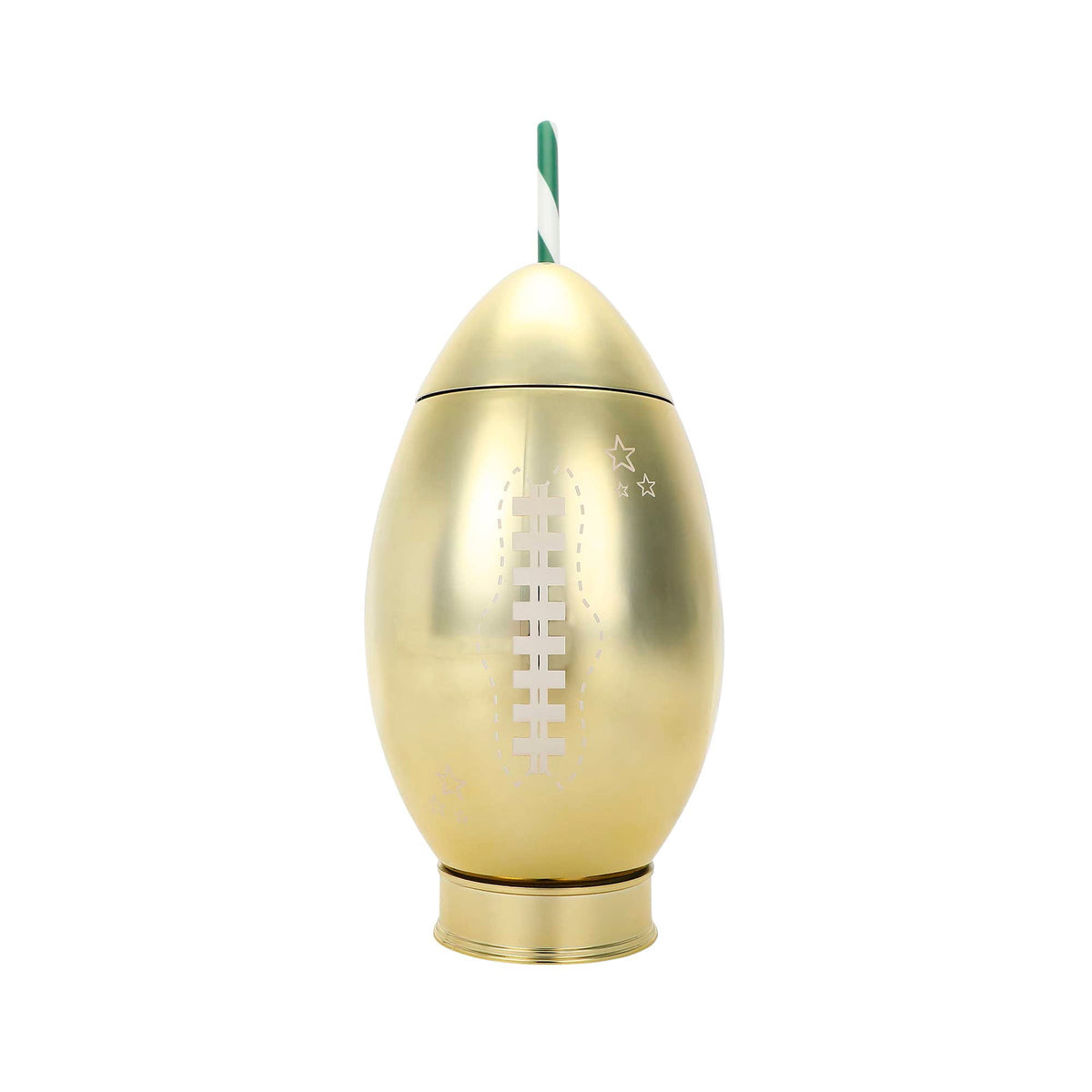 "Go for the Gold" Football Sipper Cup, 24oz (Single, Set of 6 or 12)
