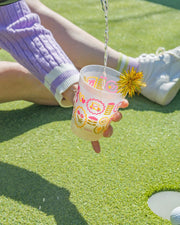 Social Club Reusable Party Cups and Pom Stirs (set of 10)
