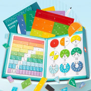 Wooden Magnetic Fraction for Grade 3+ Math Learning