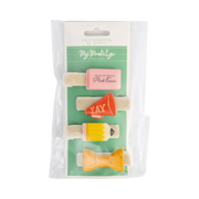 Occasions Back to School Resin Barrettes