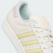 Men's Adidas Superstar II - Off White/Powder Yellow/Halo Mint