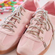 Rhinestone Shoe Laces with Charms