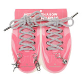 Rhinestone Shoe Laces with Charms