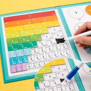 Wooden Magnetic Fraction for Grade 3+ Math Learning