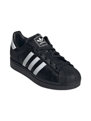 Adidas Originals Women's Black Pony Hair Superstar II Sneakers, JH9475