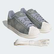 Men's Adidas Superstar II - Halo Silver / Core White