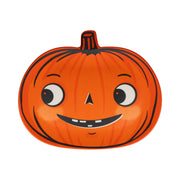 Vintage Halloween Pumpkin Bamboo Plates