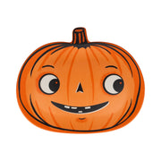 Vintage Halloween Pumpkin Bamboo Plates