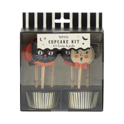 Vintage Halloween Characters Cupcake Kit