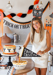 Trick or Treat Felt Pennant