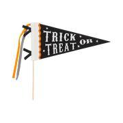 Trick or Treat Felt Pennant