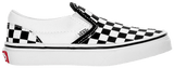 Vans Kids' Black/White Slip On Sneakers, VN000ZBU5GU