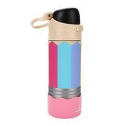 Pencil Shaped Stainless Steel Water Bottle (24 Oz)