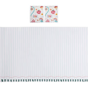 Notebook Paper Table Runner with Customizable Stickers (25 ft, cut to fit)