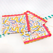 Pencil Play Luncheon Napkins (6.5" / 20 ct)