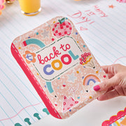 'Back to Cool' Notebook Dessert Plates (8" / 10 ct)
