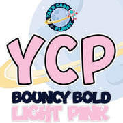23" Bouncy Bold BB 36 pc. Large Letter Set in Solid Colors