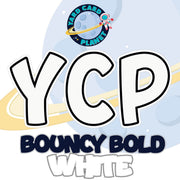 23" Bouncy Bold BB 36 pc. Large Letter Set in Solid Colors