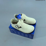 Birkenstock Boston Shearling Clog in Cream Suede