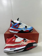 Jordan Air Jordan 4 Chinese New Year Red Blue Sneakers DH6927-161