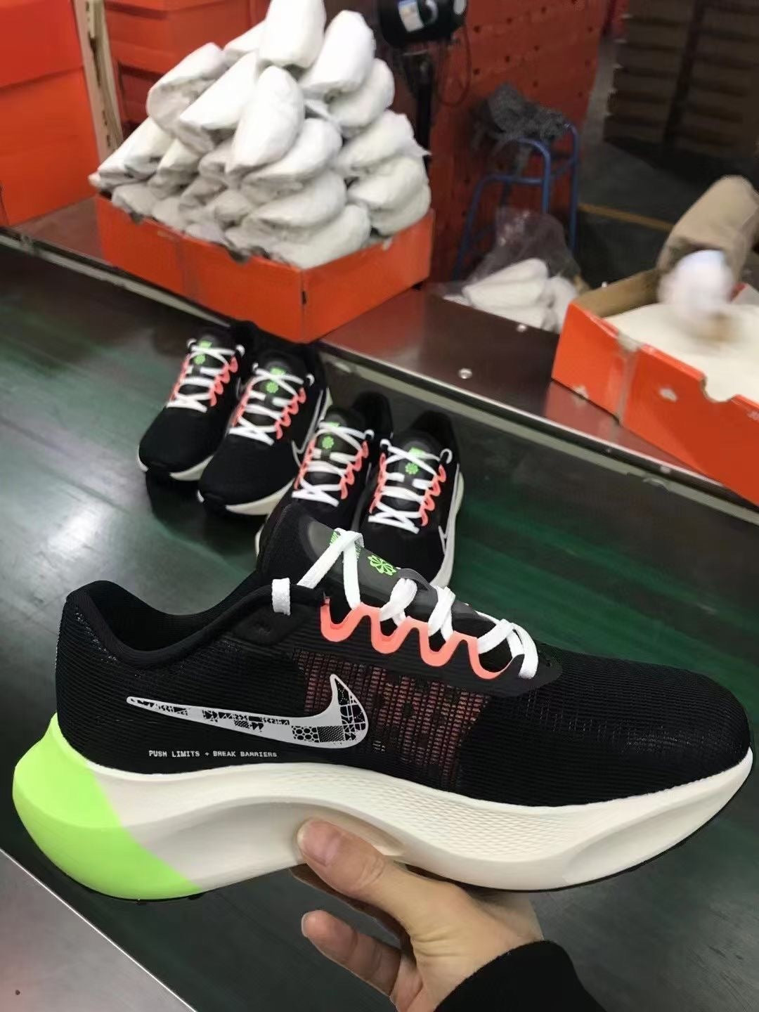 Nike Zoom Fly 5 Running Shoes Black Volt FB1847-011