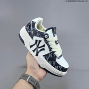 MLB New York Yankees Platform Sneakers, Navy and White