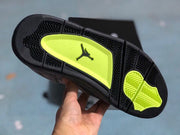 Jordan 4 Retro Gray Green Sneakers
