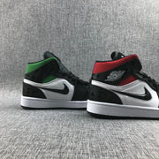 Air Jordan 1 Mid Quai 54 Sneakers Black Multi-Color CJ9219-001