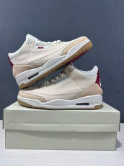 Jordan Air Jordan 3 Retro Jumpman Year of the Horse Sneakers Cream Red IR0910-400
