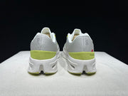 On Cloudeclipse White Green Running Sneakers