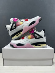 Jordan Air Jordan 4 Retro Comic Sneakers White Black Pink JA1135-100