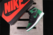 Air Jordan 1 High Pine Green Black Sneakers 555088-030