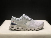 On Cloud X 4 Sneakers in Lavender and Blue