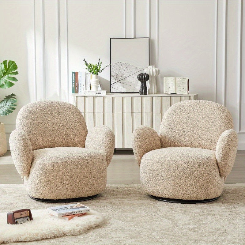 Accent chair for Living room With Swivel Function