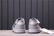 Jordan Dior x Air Jordan 1 Low Grey White Black CN8608-002