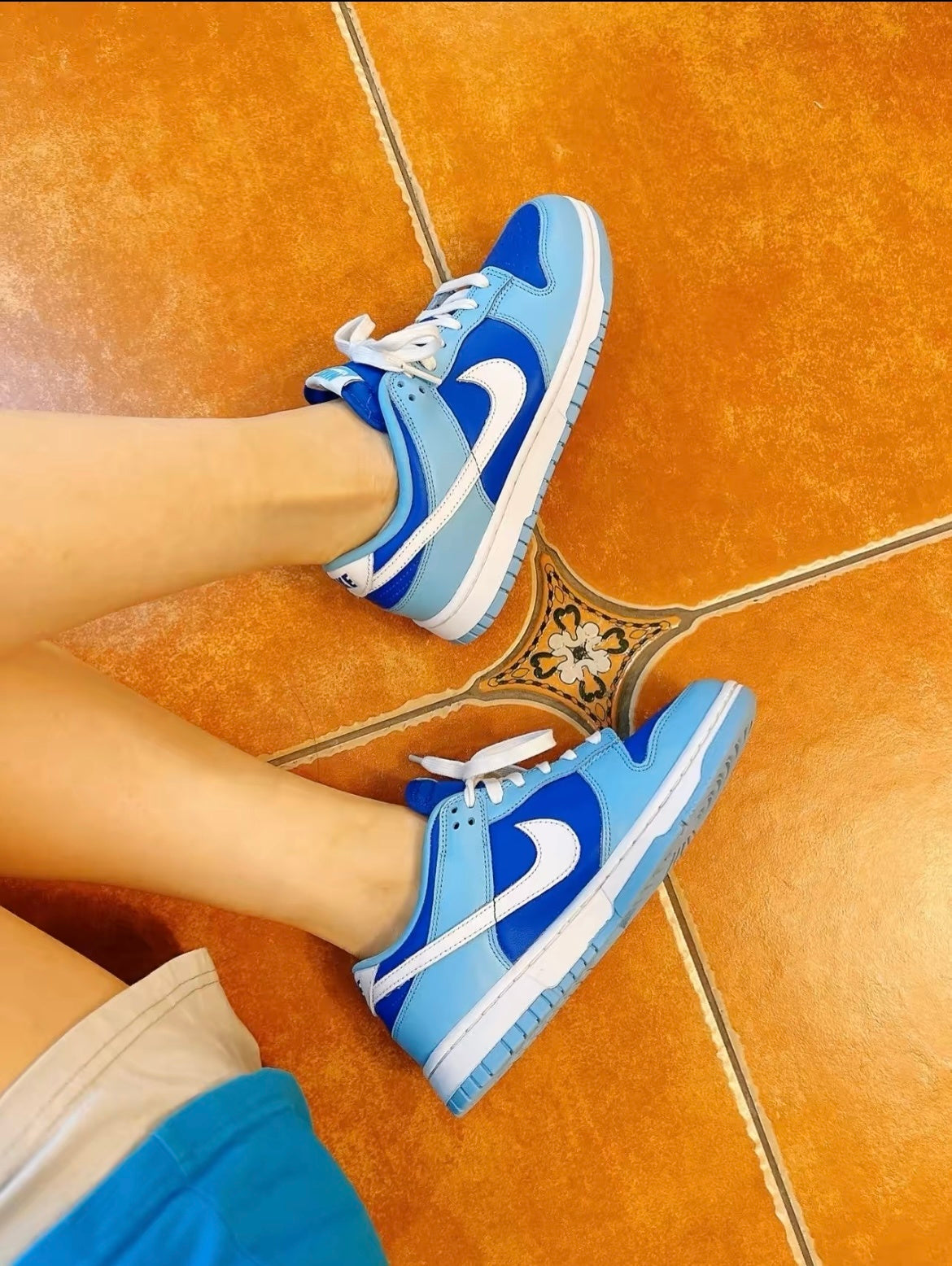Nike Dunk Low Retro QS Argon Blue Sneakers DN1431-001