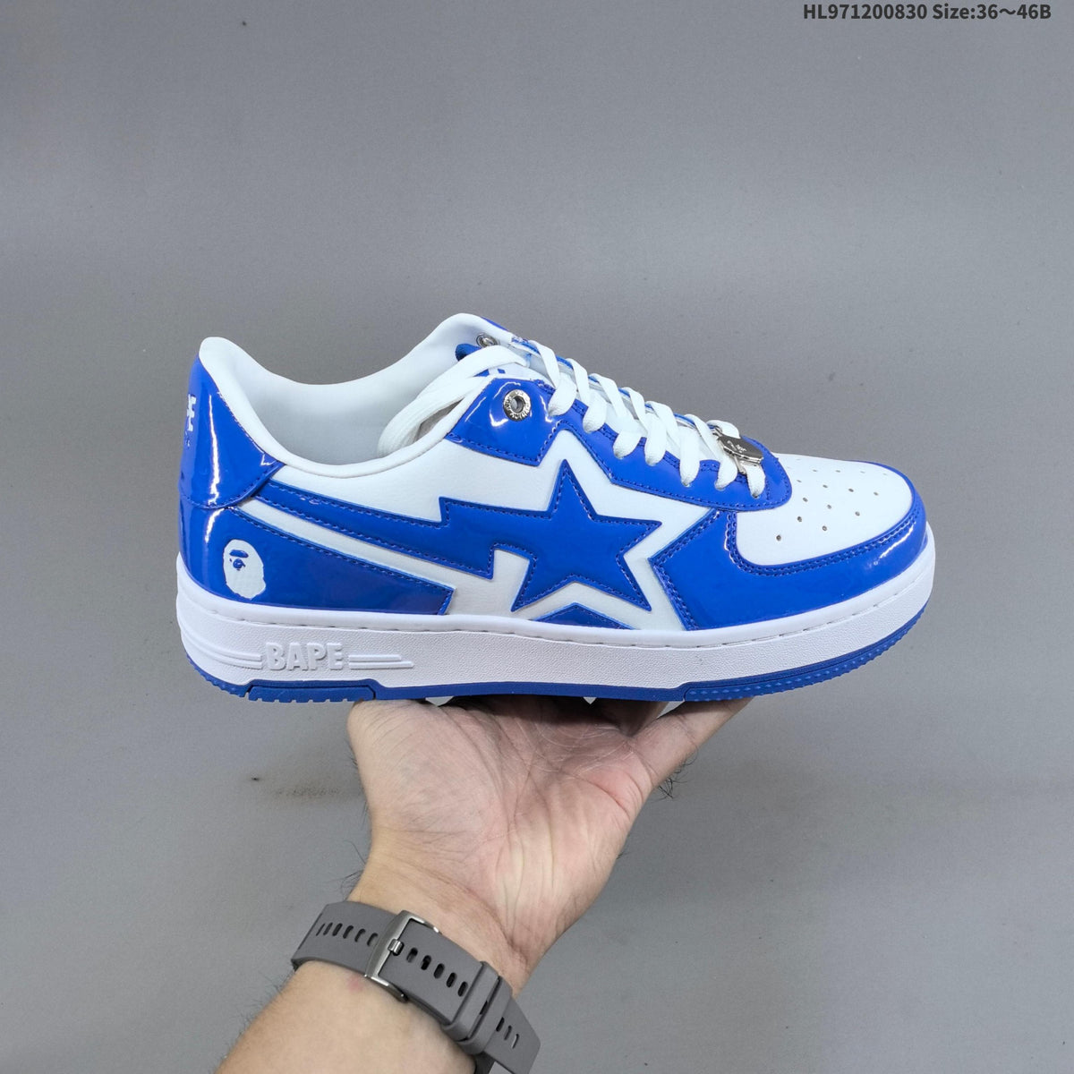 BAPE SK8 STA Low-Top Sneakers in Blue or Green