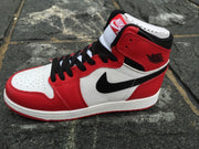 Air Jordan 1 Women's High-Top Sneakers White Black Red