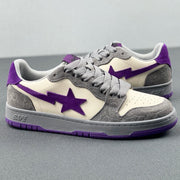 BAPE SK8 Sta Sneakers White Purple