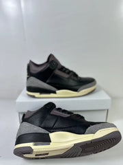 Jordan Air Jordan 3 Retro Black Purple FZ8411-001 Sneakers