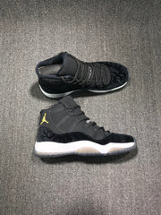 Jordan 11 Black Velvet High-Top Sneakers
