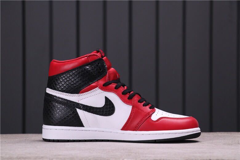 Air Jordan 1 WMNS Satin Snake High-Top Sneakers CD0461-601