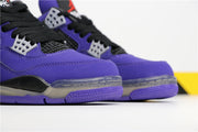 Jordan 4 Retro Purple Suede Sneakers 308497-406