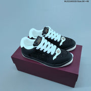 Gucci Distressed Screener Low-Top Sneakers