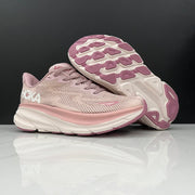 HOKA Clifton 9 Pink Running Shoes
